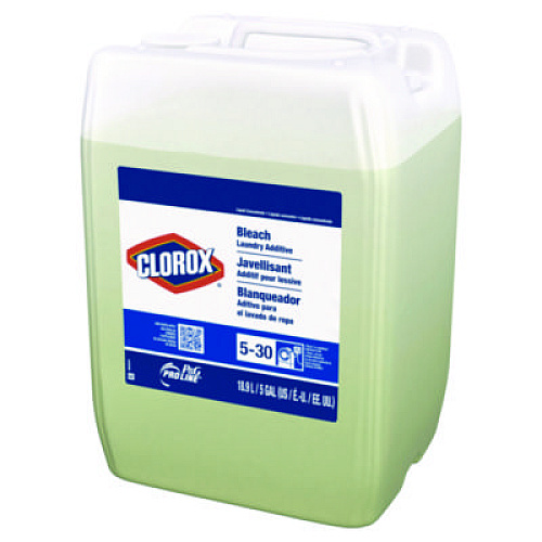 Procter & Gamble Clorox Bleach Laundry Additive, Fresh Scent, 5 gal Bottle (74171)