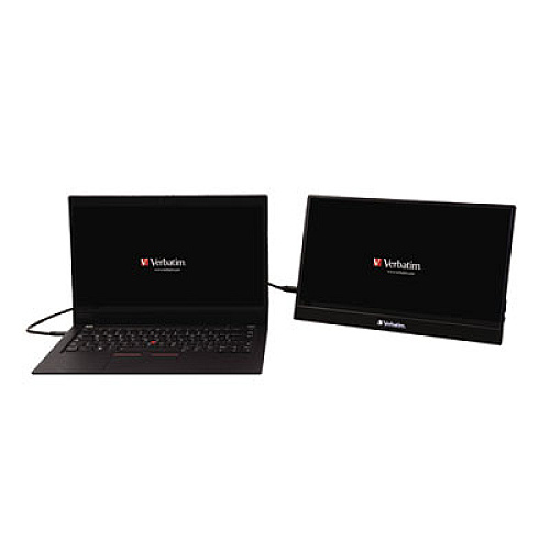Verbatim Portable Touchscreen Monitor, 17.3" Widescreen, IPS Panel, 1920 Pixels x 1080 Pixels (49593)