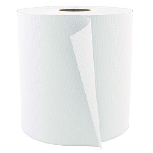 Cascades Select Roll Paper Towels, 1-Ply, 7.88" x 1,000 ft, White, 6/Carton (H101)