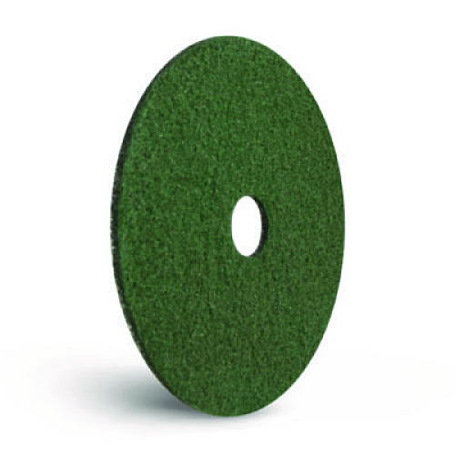 Americo Black Diamond 3000 Grit Diamond Pad, 13" Diameter, Black/Green, 2/Carton (442413)