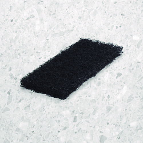 Americo Octopus Heavy Duty Cleaning Pad, 6 x 9, Black, 5 Pads/Bag, 4 Bags/Carton (541040)