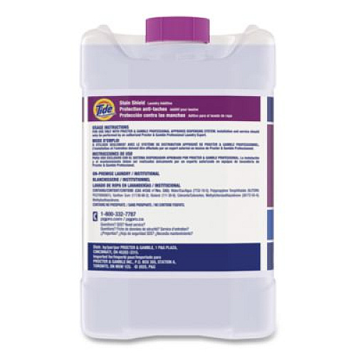 Tide Professional Greasy Stain Fighter Laundry Additive, Unscented, 2.5 gal Closed-Loop Container (25026)