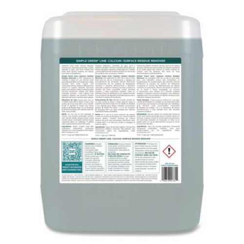 simple green Lime Calcium Surface Residue Remover, 5 gal Pail (1700005)