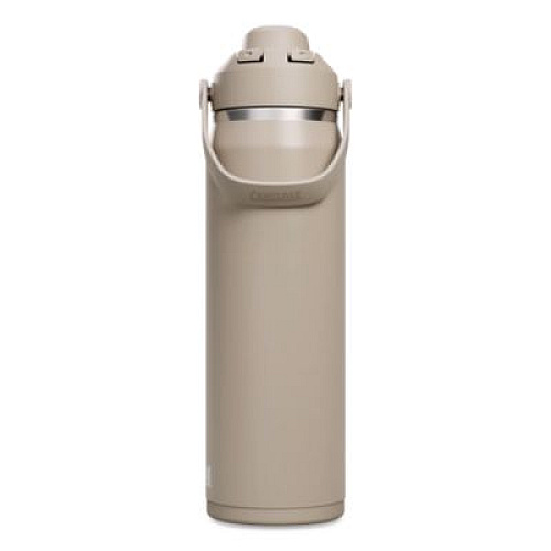 CamelBak Thrive Chug Vacuum Insulated Stainless Steel Water Bottle, 25 oz, Stone (2931201075)