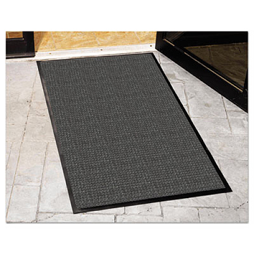 Guardian WaterGuard Wiper Scraper Indoor Mat, 36 x 60, Charcoal Indoor, Outdoor, Floor, Entryway, Breakroom, Kitchen - 60" Length x 36" Width - Rectangular - Fiber, Polypropylene - Charcoal - 1 Each (WG030504)