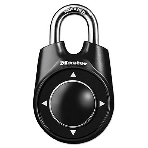 Master Lock Speed Dial Set-Your-Own Combination Lock, 2" Wide, Assorted (1500ID)