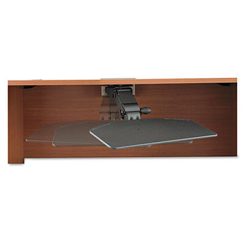 Articulating Keyboard Tray Accessory, 24.63w x 22.25d, Galaxy