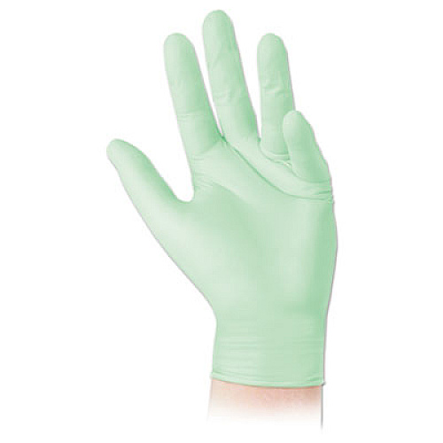Medline Aloetouch Ice Nitrile Gloves Small Size - Latex-free, Textured - For Healthcare Working - 200 / Box (MDS195284)