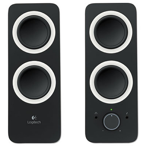Logitech Z200 Multimedia 2.0 Stereo Speakers, Black (980000800)