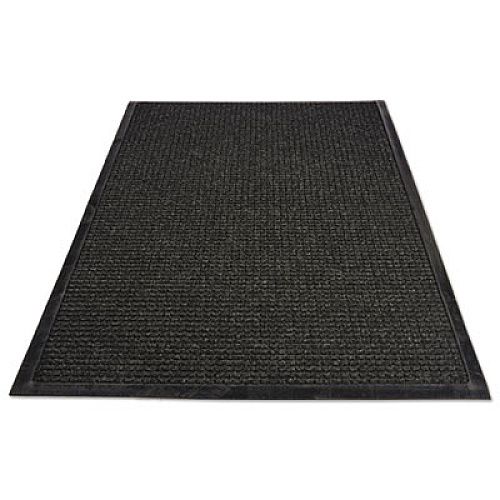 Guardian WaterGuard Wiper Scraper Indoor Mat, 36 x 60, Charcoal Indoor, Outdoor, Floor, Entryway, Breakroom, Kitchen - 60" Length x 36" Width - Rectangular - Fiber, Polypropylene - Charcoal - 1 Each (WG030504)