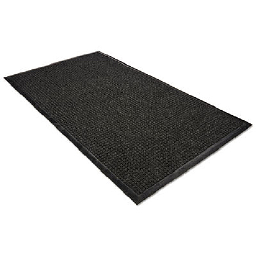 Guardian WaterGuard Wiper Scraper Indoor Mat, 36 x 60, Charcoal Indoor, Outdoor, Floor, Entryway, Breakroom, Kitchen - 60" Length x 36" Width - Rectangular - Fiber, Polypropylene - Charcoal - 1 Each (WG030504)