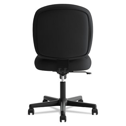 HON VL210 Low-Back Task Chair, Supports Up to 250 lb, 17" to 20.5" Seat Height, Black Black - Mesh - 1 Each (VL210MM10)