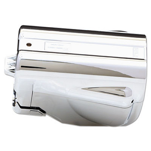 Rubbermaid Commercial Auto Flush Clamp-On Toilet Flushing System, Polished Chrome Chrome - 1 Each (401805A)