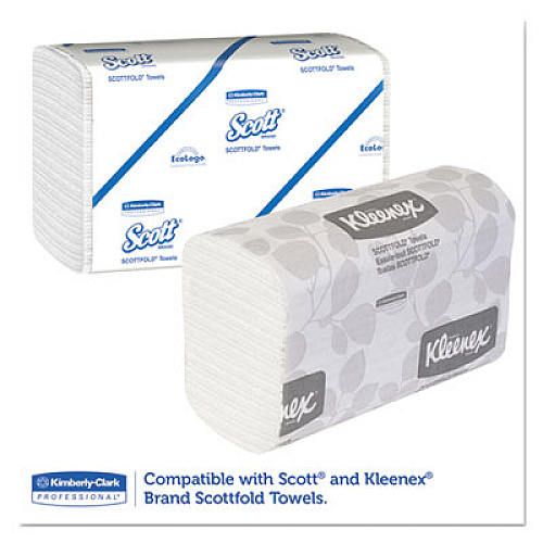 Windows Scottfold Compact Towel Dispenser, 10.6 x 4.75 x 9, Stainless Steel