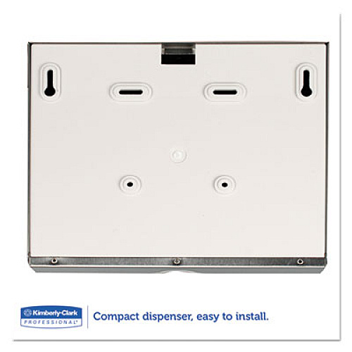 Windows Scottfold Compact Towel Dispenser, 10.6 x 4.75 x 9, Stainless Steel