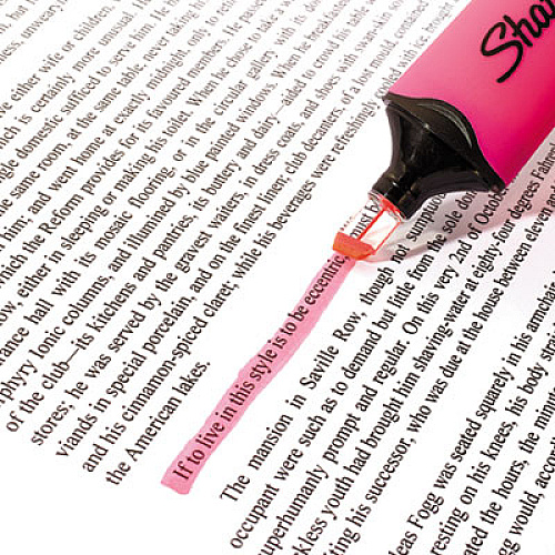 Sharpie Clearview Tank-Style Highlighter, Assorted Ink Colors, Chisel Tip, Assorted Barrel Colors, 8/Set (1971843)