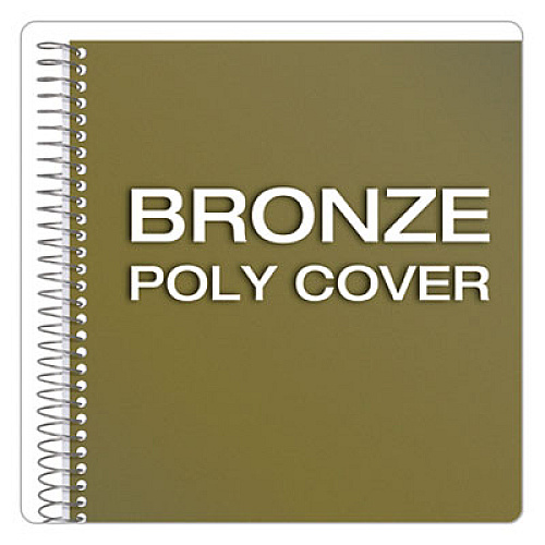 TOPS Docket Gold Project Planner, 1-Subject, Project-Management Format with Narrow Rule, Bronze Cover, (70) 8.5 x 6.75 Sheets (63826)