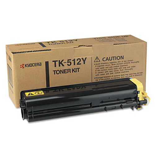 Kyocera TK512Y Yellow Toner Cartridge