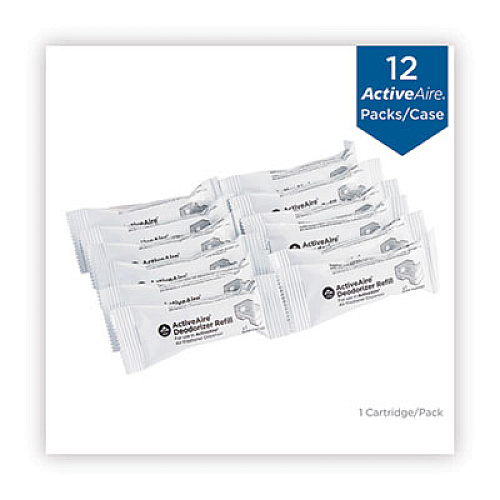 Activeaire Automated Freshener Dispenser Refill, Lavender, Cartridge, 12/carton