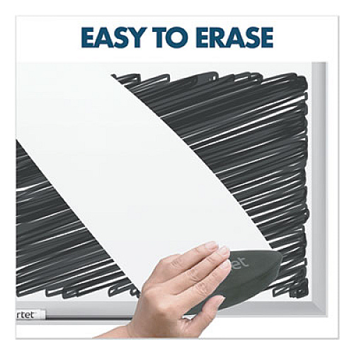 Classic Series Porcelain Magnetic Dry Erase Board, 96 X 48, White Surface, Silver Aluminum Frame