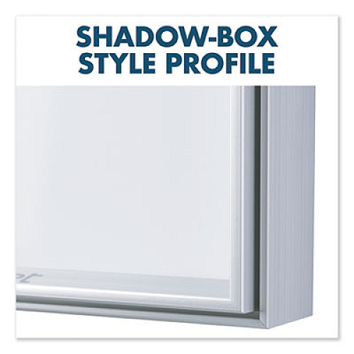 Quartet Fusion Nano-Clean Magnetic Whiteboard, 36 x 24, White Surface, Silver Aluminum Frame 36" (3 ft) Width x 24" (2 ft) Height - White Surface - Silver Aluminum Frame - Horizontal/Vertical - Magnetic - 1 Each (NA3624F)