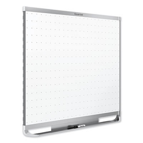 Quartet Prestige 2 Total Erase Whiteboard, 72 x 48, White Surface, Silver Aluminum/Plastic Frame 72" (6 ft) Width x 48" (4 ft) Height - White Surface - Silver Aluminum Frame - Horizontal - 1 Each (TE547AP2)
