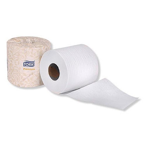 Tork&reg; Premium Toilet Paper, Septic Safe, 2-Ply, White, 625 Sheets/Roll, 48 Rolls/Carton