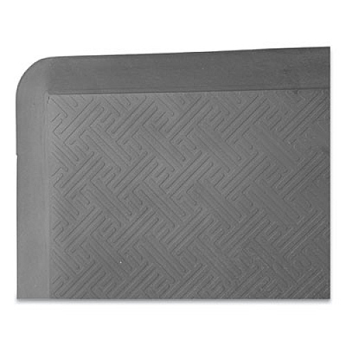 Mind Reader Anti-Fatigue Mat, 35.25 x 19.5, Black (SDMATBLK)