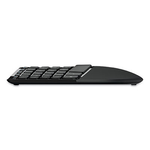 Microsoft Sculpt Ergonomic Desktop Wireless Keyboard and Mouse Combo, 2.4 GHz Frequency, Black (L5V00001)