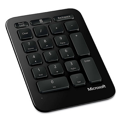 Microsoft Sculpt Ergonomic Desktop Wireless Keyboard and Mouse Combo, 2.4 GHz Frequency, Black (L5V00001)
