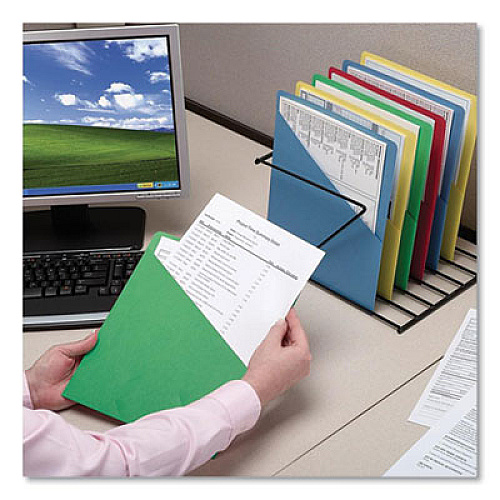 Smead File Jackets, Letter Size, Green, 25/Pack (75432)