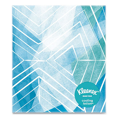Kleenex Cool Touch Facial Tissue, 2-Ply, White, 45 Sheets/Box (50140BX)