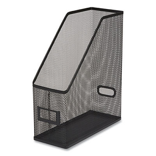 TRU RED Mesh Magazine File, 4.53 x 10.51 x 12.4, Black (24402467)