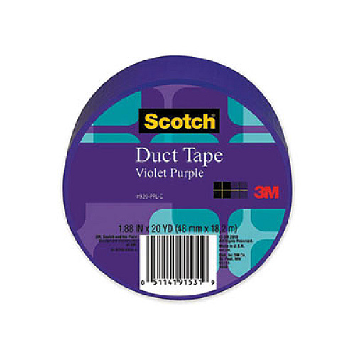 Scotch Duct Tape, 1.88" x 20 yds, Violet Purple (70005059251)
