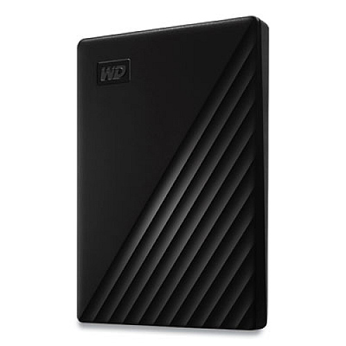 WD MY PASSPORT External Hard Drive, 1 TB, USB 3.2, Black (BYVG0010BBK)