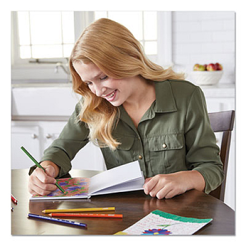 Prismacolor Scholar Colored Pencil Set, 3 mm, HB (#2), Assorted Lead and Barrel Colors, 48/Pack (92807)