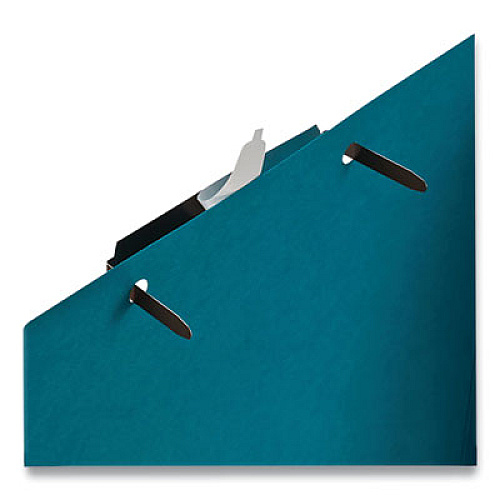 Officemate Self-Adhesive Two-Prong Folder Fastener Bases, 1" Capacity, 2.75" Center to Center, Brown, 100/Box (99875)
