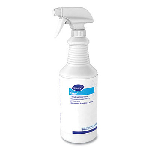 Diversey Crew Tile and Grout Rejuvenator, 32 oz Spray Bottle, 12/Carton (100919352)