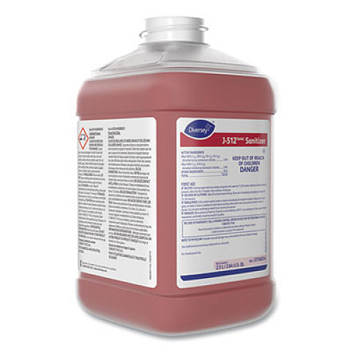 J-512tm/mc Santizer, Liquid, 84.5 Oz Bottle, 2/carton