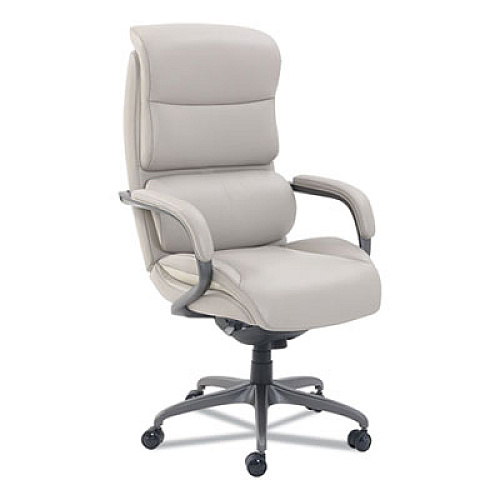 La-Z-Boy Aberdeen Executive Chair, Supports Up to 275 lb, Beige Seat/Back (LF51122)