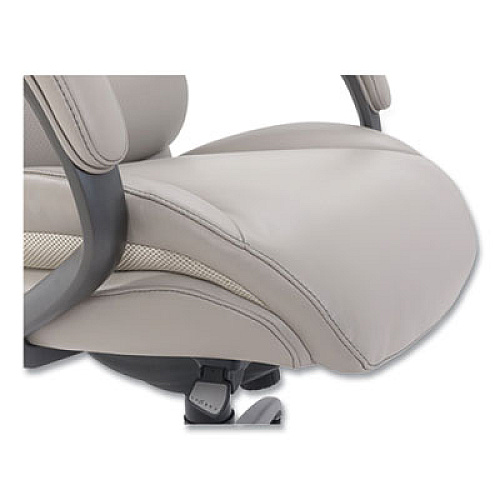 La-Z-Boy Aberdeen Executive Chair, Supports Up to 275 lb, Beige Seat/Back (LF51122)