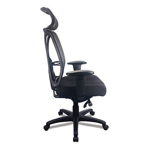 Tempur-Pedic by Raynor Computer and Desk Chair, Supports Up to 275 lb, Black (TP6450BLKMB)