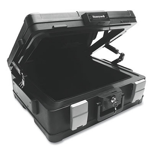 Honeywell Waterproof and Fireproof Chest, 20 x 17.2 x 7.3, 0.39 cu ft, Black (1114000)