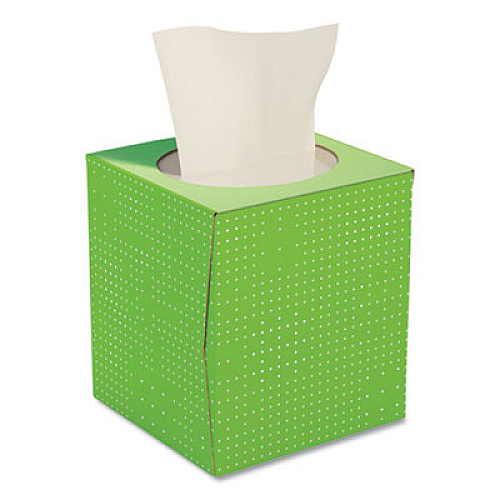 Perk Ultra Soft Standard Facial Tissue, 2-Ply, White, 95 Sheets/Box, 6 Boxes/Pack (24405546)