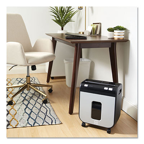 TRU RED TR-BMC8A Micro-Cut Personal Shredder, 8 Manual Sheet Capacity (24311727)