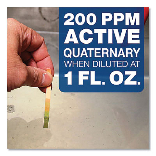 Clean Quick Broad Range Quaternary Sanitizer, Sweet Scent, 1 gal Closed-Loop Plastic Jug, 3/Carton (07534)