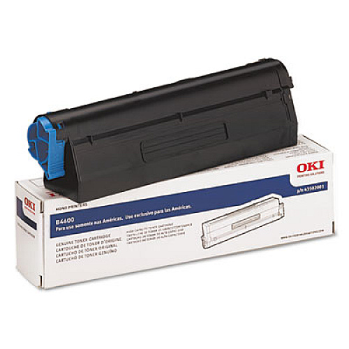 Oki 43502001 High-Yield Black Toner Cartridge