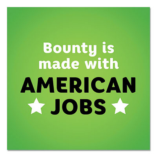 Bounty&reg; Kitchen Paper Towels, 2-Ply, 45 Sheet, 12 Rolls (74697)