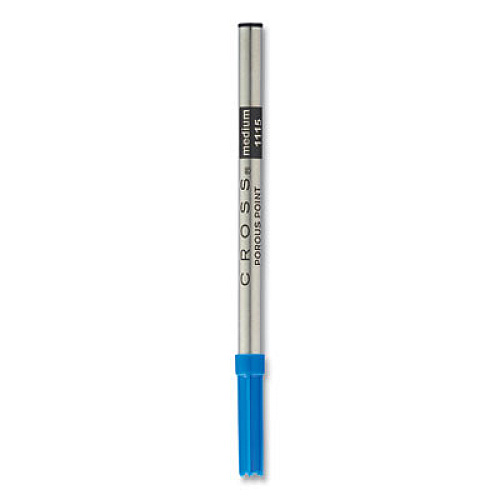 Refill for Cross Selectip Porous Point Pens, Medium Bullet Tip, Blue Ink (8441)