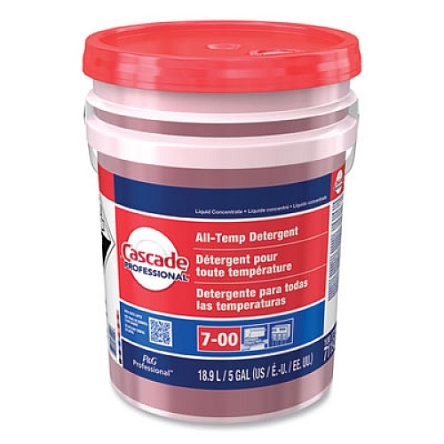 Cascade Professional All-Temp Detergent, Unscented, 5 gal (71192)